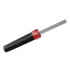 EdgeTek® Fishing FlipStik Diamond Sharpener. Red/Black