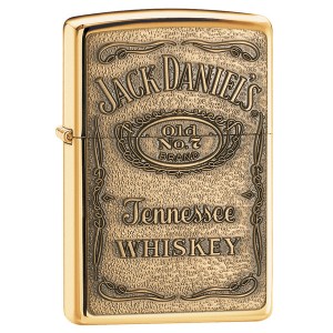Jack Daniel's Label-Brass Emblem. High P