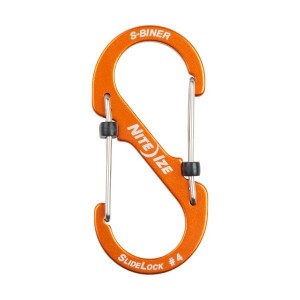 S-Biner® SlideLock® Aluminum #4 - Orange